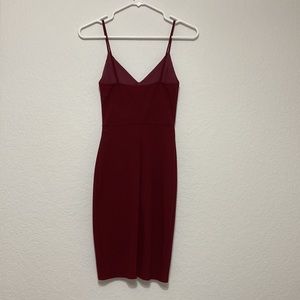 Lulu’s extra small maroon dress